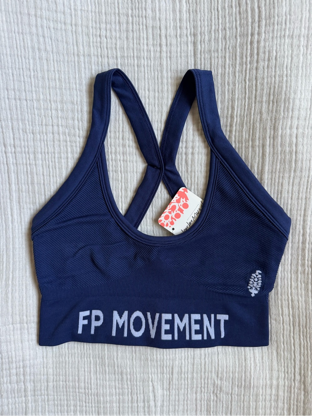 FP Movement Long Haul Logo Sports Bra